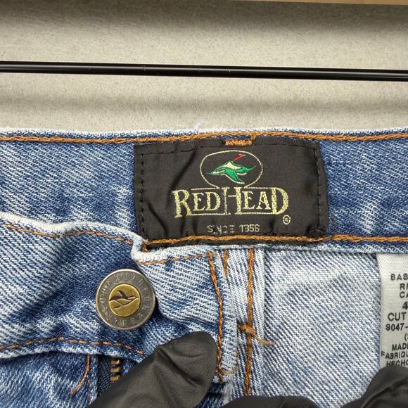 RedHead Loose Fit Stonewash Blue Jeans Men’s Size 48x30 - Picture 14 of 14